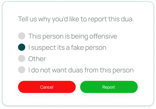 Flag Important Duas
